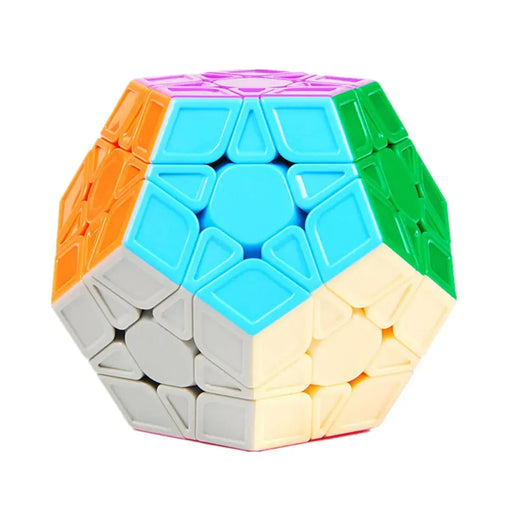 QIYI Stickerless Megaminx Speed Cube - 12-Sided Educational Puzzle Toy for Kids - Lacatang Shop