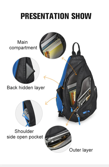 Mixi Fashion Backpack for Men One Shoulder Chest Bag Male Messenger Boys College School Bag Travel Causal Black 17 19 inch Mixi Fashion Backpack for Men One Shoulder Chest Bag Male Messenger   Lacatang Shop Lacatang Shop 