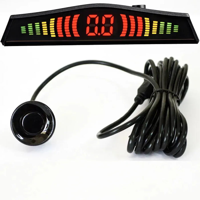 Parktronic Car Detector Auto LED Display 4PCS Parking Sensor Kit Reverse Assistance Backup Radar Monitor Parking Car-detector