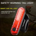 BicycleTail Light USB Rechargeable Red LED Bright Rear Bike Light Cycling Safety for Night Riding Lighting Back Bike Taillights - Lacatang Shop