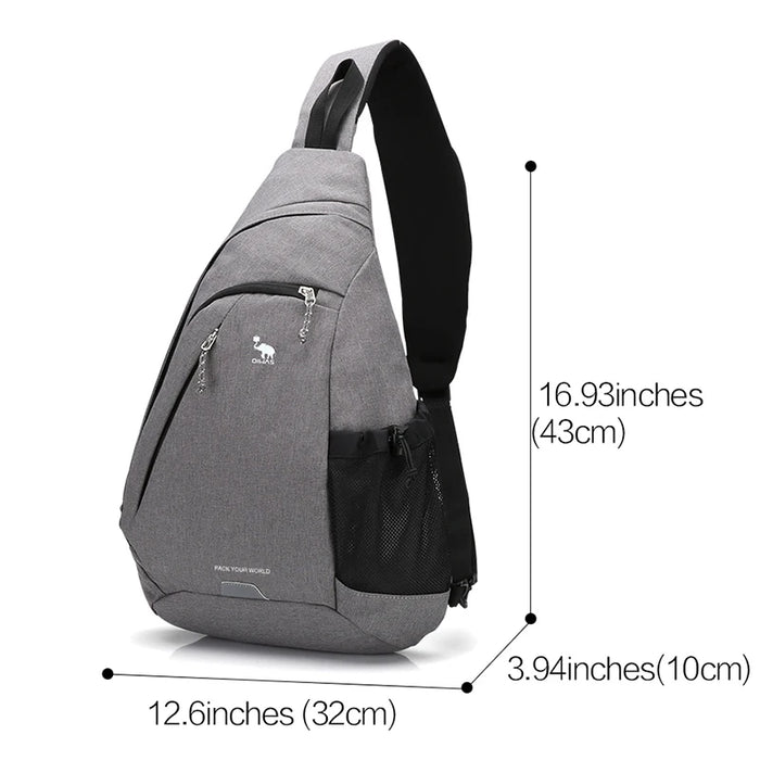 OIWAS One Strap Bag for Men's Travel Sling Bags Leisure School Bolsa Waterproof Crossbody Shoulder Bags For Boy Belt Pack School 

Top-Quality OIWAS Men's Travel Sling Bag: Waterproof & Versatile Crossbody Shoulder Pack for School, Leisure, and More!
  Lacatang Shop Lacatang Shop 