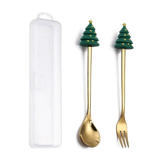 Festive Holiday Dining Cutlery Collection