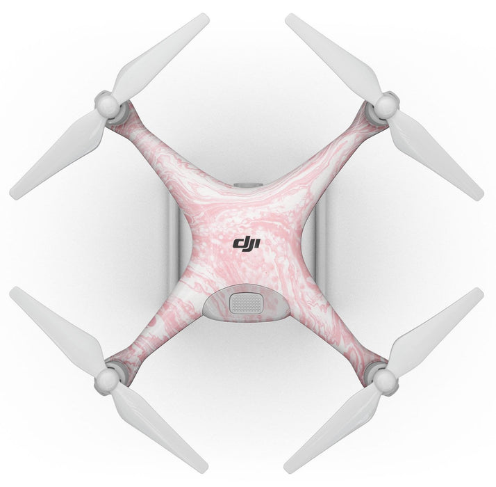 Marbleized Pink v3 - Full-Body Skin Kit for the DJI Phantom 4 Drone - Lacatang Shop