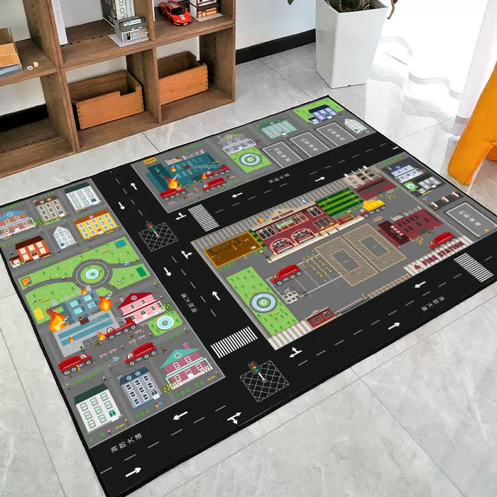 Carway Kids Play Mat Carpet for Home Parking Area