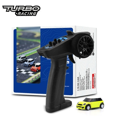 Turbo Racing 1:76 Scale Mini RC Electric Sports Car - C71, C72, C73 Toyota Simulation Desktop Model