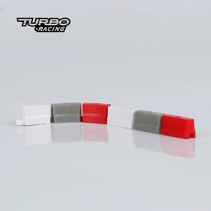 Turbo Racing 1:76 Electric Car Drift Track with Jump Platform and Cement Pier Scene