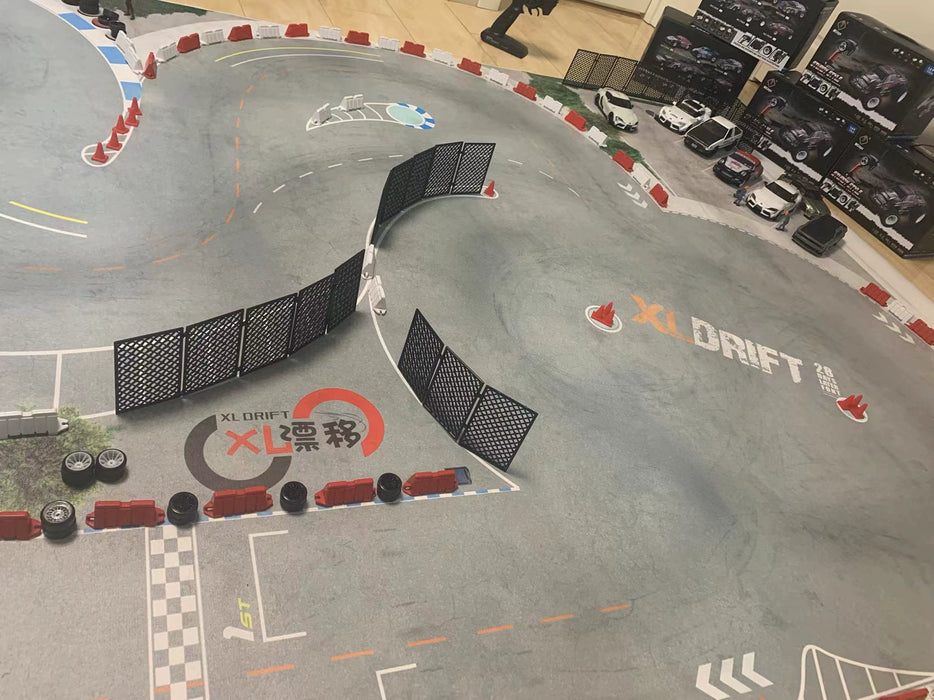 Jingshang Miniature Drift Racing Track Professional Artificial Terrain