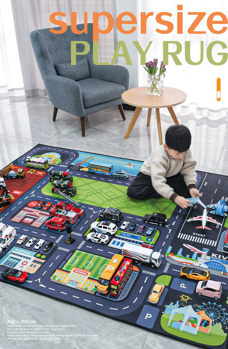 Carway Kids Play Mat Carpet for Home and Outdoor Use