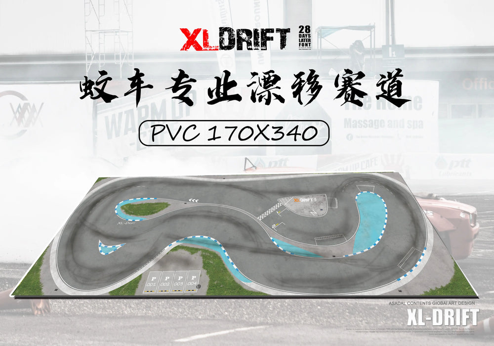 Jingshang Miniature Drift Racing Track Professional Artificial Map