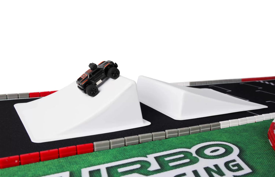 Turbo Racing 1:76 Scale Drift Track Set with Cement Pier and Jumping Platform