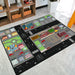 Kids' Thickened Cartoon Play Mat - Soft Crawling Carpet for Reading and Play in Parking Lot Settings - Lacatang Shop