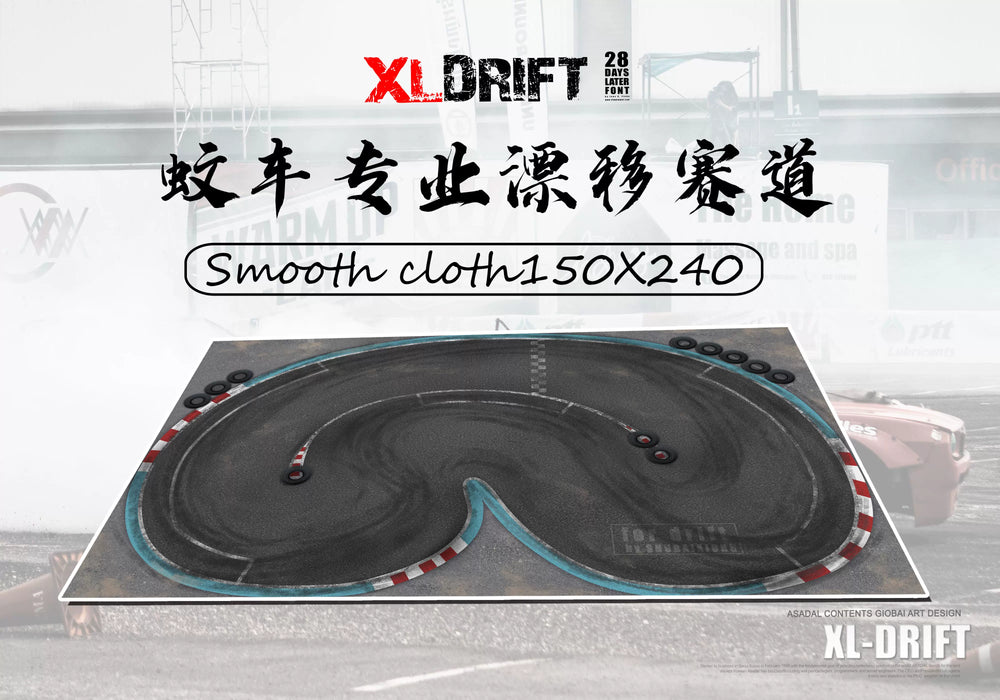 Jingshang Miniature Drift Racing Track Professional Artificial Terrain