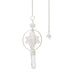 Pendule Merkabah en Quartz Rose - Lacatang Shop