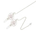 Pendule Merkabah en Quartz Rose - Lacatang Shop