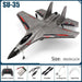 Rc Foam Aircraft Su-35 Plane 2.4g Radio Control Glider Remote Control - Lacatang Shop