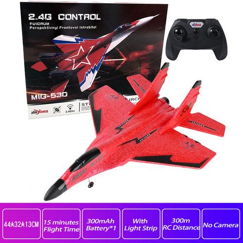 Rc Foam Aircraft Su-35 Plane 2.4g Radio Control Glider Remote Control - Lacatang Shop