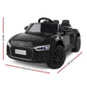 Kids Ride On Car Audi R8 Licensed Sports Electric Toy Cars Black - Lacatang Shop