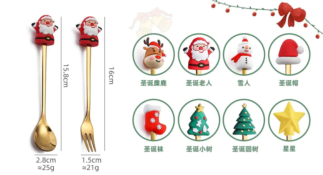 Festive Holiday Dining Cutlery Collection