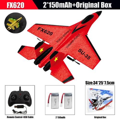 RC Foam Aircraft SU-35 Plane 2.4G Radio Control Glider Remote Control - Lacatang Shop