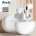 Original Pro 6 TWS Wireless Bluetooth Earphones Headphones Mini Fone Earphone Stereo Sport Headset For Xiaomi Android Earbuds - Lacatang Shop