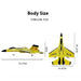 Rc Foam Aircraft Su-35 Plane 2.4g Radio Control Glider Remote Control - Lacatang Shop