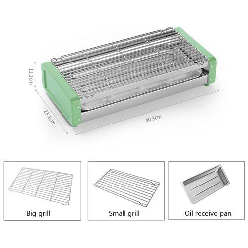 DMWD Household Baking Pan Electric Grill Barbecue Oven Cooking Machine - Lacatang Shop