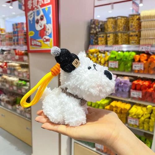 Cute Kawaii Plush Puppy Doll Toys Keychian Cartoon Bag Pendant Charms - Lacatang Shop