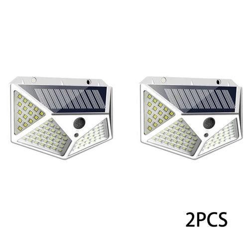 12 Pack Solar Lights Outdoor 100LED Wall Lamp Motion Sensor Security - Lacatang Shop