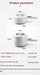 An image of the product parameter sheet for the 1.6L Smart Electric Cooking Pot Reservation Multifunctional Non-stick Electric Wok Household Electric Hot Pot With Steamer 220V from Lacatang Shop. It includes dimensions, a capacity of 1.6L, power rated at 600W, heat preservation time of 24H, and a pot depth of 65mm. The cooker features a PP pot body, a PP+ stainless steel steamer, and a ceramic glaze liner.