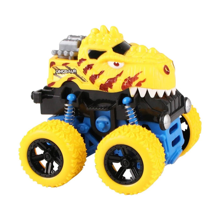 Dinosaur Car Model Children'S Toys Puzzle Inertial Car Inertial Four-Wheel Drive Off-Road Vehicle - Lacatang Shop