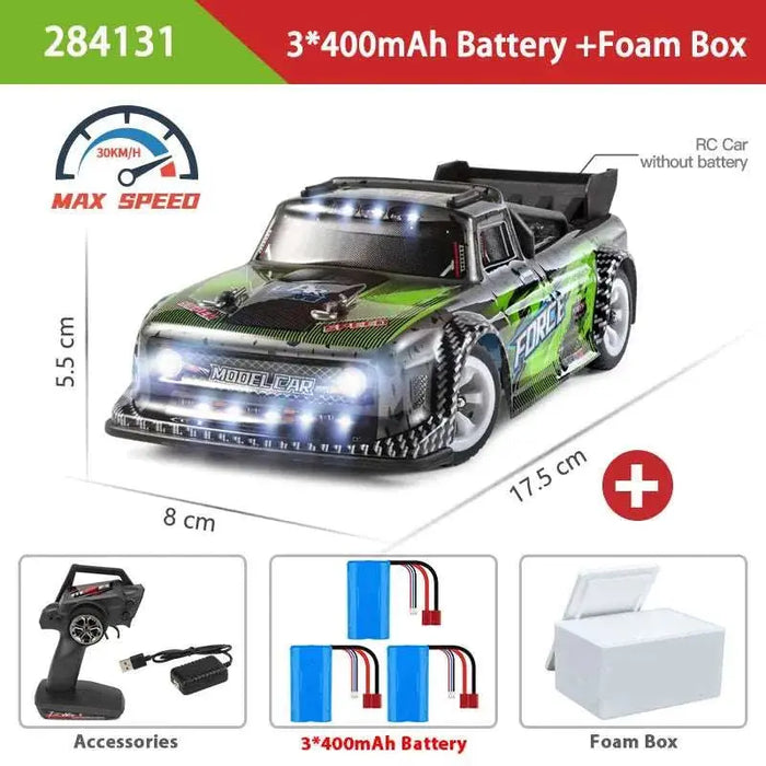 WLtoys 1:28 284131 284161 2.4G Racing Mini RC Car 30KM/H 4WD Electric High Speed Remote Control Drift Toys for Children Gifts WLtoys 1:28 284131 284161 2.4G Racing Mini RC Car 30KM/H 4WD Electric   Lacatang Shop Lacatang Shop 