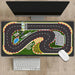 300x600mm Non-slip Rubber Mouse Pad - Multi-purpose Desk Mat with RC Racing Track Design, 2mm Thick - Lacatang Shop