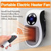 Heater Portable Electric Heater Plug-in Wall Mounted Room Heater Home Appliances Heating Stove Mini Radiator Remote Heater 500W Portable Wall-Mounted Electric Heater - 500W Mini Radiator  Lacatang Shop Lacatang Shop 