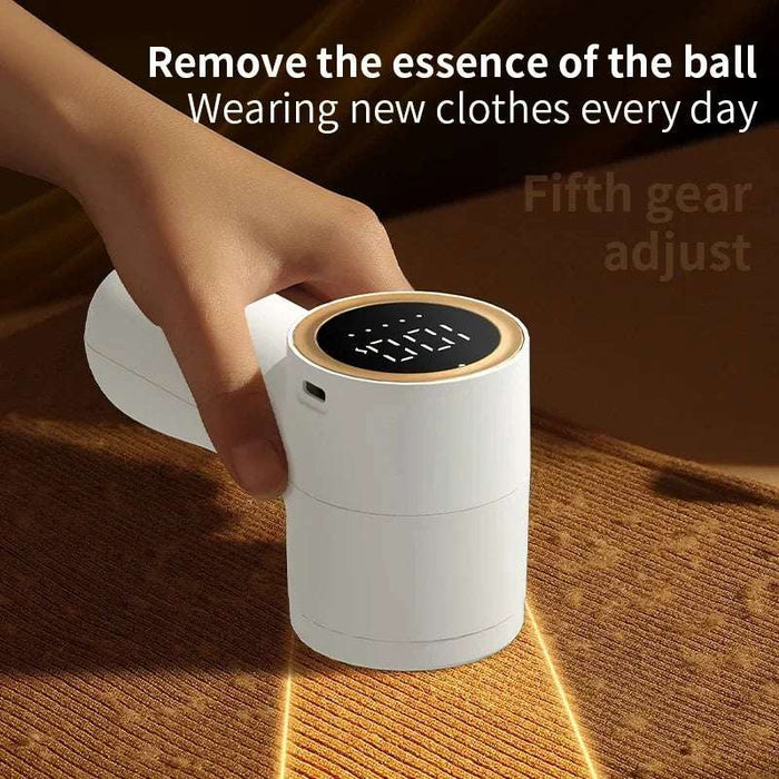 Xiaomi Electric Lint Remover Intelligent Digital Display USB Rechargeable Hairball Trimmer Portable Clothes Shaver 5 Gear Razor Xiaomi Electric Lint Remover with Digital Display & USB Rechargeable  Lacatang Shop Lacatang Shop 