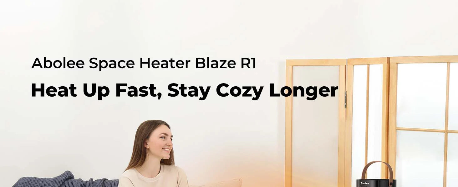 Space Heaters Indoor Use, 26" 12ft/s Electric Heater with Remote, 1500W Electric Heaters with 75°Oscillation, 1-12H Timer 1500W Electric Space Heater with Remote & 75° Oscillation, Timer  Lacatang Shop Lacatang Shop 