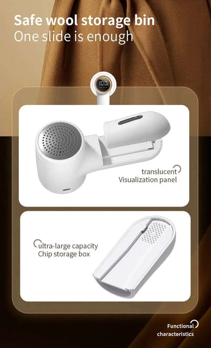 Xiaomi Electric Lint Remover USB Charging Intelligent Digital Display Hairball Trimmer Portable Clothes Shaver 5 Gear Razor 

Effortlessly Remove Lint with Xiaomi Electric USB Lint Remover - Portable & Precise with 5 Gears   Lacatang Shop Lacatang Shop 