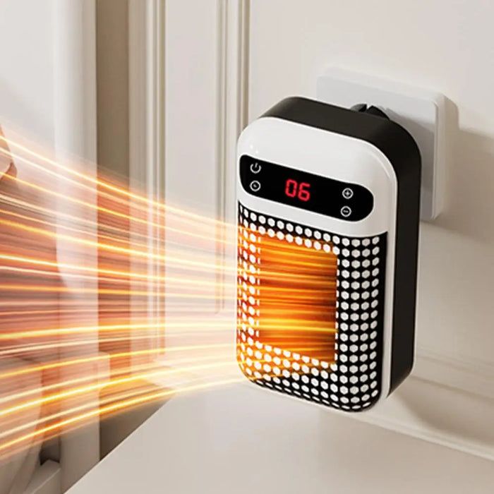 Wall Space Heater Portable Ecoheat Space Warmer Energy-Saving Ecoheat Space Heater Radiant Space Warmer With Overheat Protection Portable Ecoheat Space Heater - Energy-Saving with Overheat Protection  Lacatang Shop Lacatang Shop 