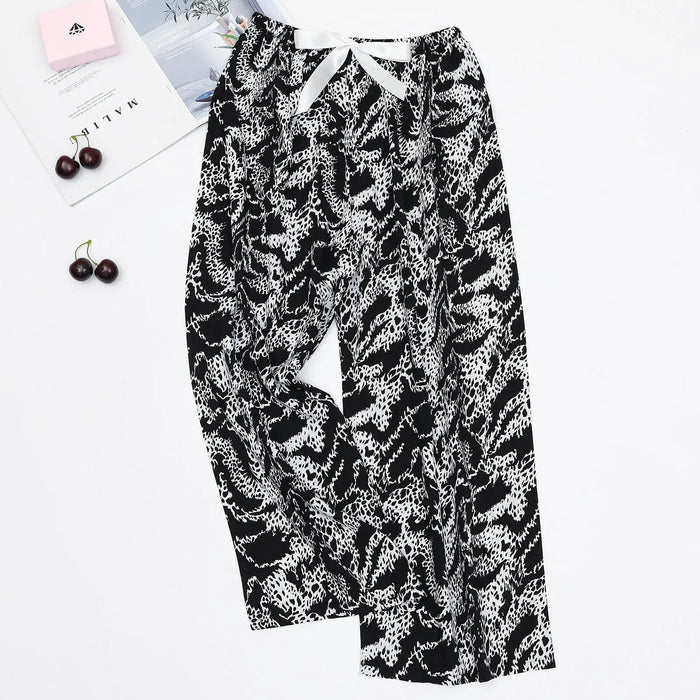 Women'S Elephant Print Wide Leg Ankle-Length Pants Spring And Summer Beach Drawstringloose Fit Females Trousers Indie Folk Pants 

Get Ready for Summer with Women's Elephant Print Wide Leg Ankle Pants - Perfect for the Beach and Beyond!  Lacatang Shop Lacatang Shop 