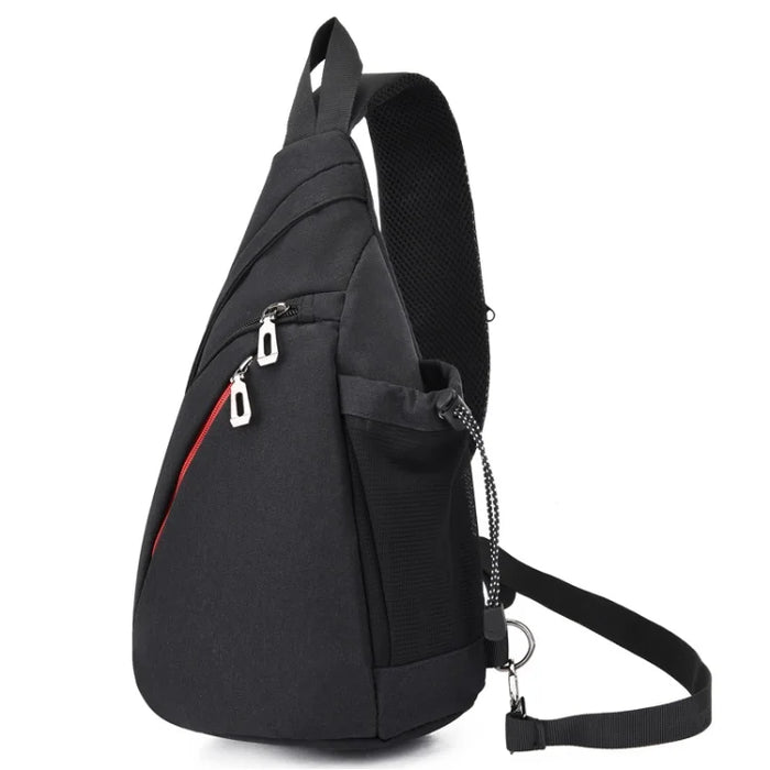 Oxford Cloth Chest Bag Men's Fashionable Crossbody Bag Outdoor Multifunctional Lightweight Casual Small Backpack 

Stylish Oxford Cloth Chest Bag for Men | Crossbody Outdoor Backpack  Lacatang Shop Lacatang Shop 