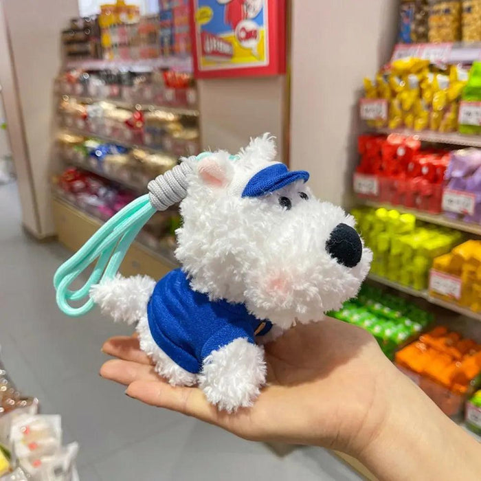 Cute Kawaii Plush Puppy Doll Toys Keychian Cartoon Bag Pendant Charms Car Keyring For Women Girls Birthday Gifts - Lacatang Shop