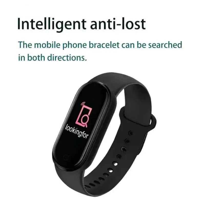 M6 Smart Watch Men Women Fitness Smart Bracelet Sports Band Heart Rate Sleep

M6 Smart Fitness Watch - Track Heart Rate & Sleep with this Innovative Smart Bracelet for Men and Women Other AliExpress Lacatang Shop 