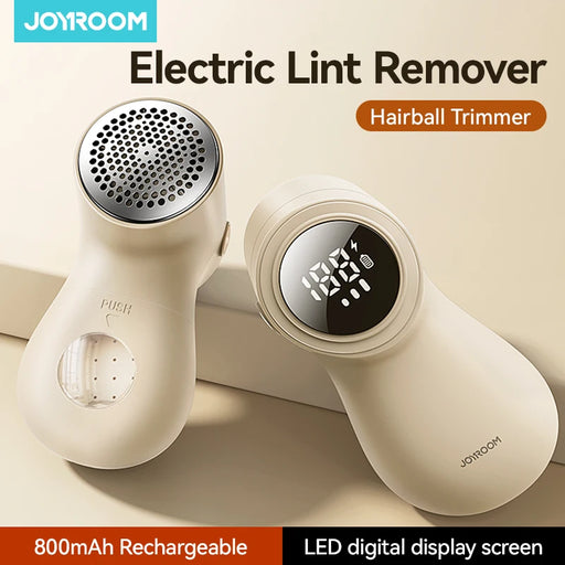 Joyroom Electric Lint Remover for Clothing Portable Hair Ball Trimmer Rechargeable Fabric Shaver 3-Speeds with Digital Display 

Effortlessly Remove Lint: Joyroom Portable Electric Lint Remover for Clothing with Digital Display  Lacatang Shop Lacatang Shop 