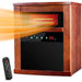 Air Selection Electric Space Heater, 1500W Infrared Heater, with 3 Heating Modes, Thermostat, Remote Control, and 12 Hour Timer Air Selection 1500W Infrared Space Heater: 3 Modes, Remote Timer  Lacatang Shop Lacatang Shop 