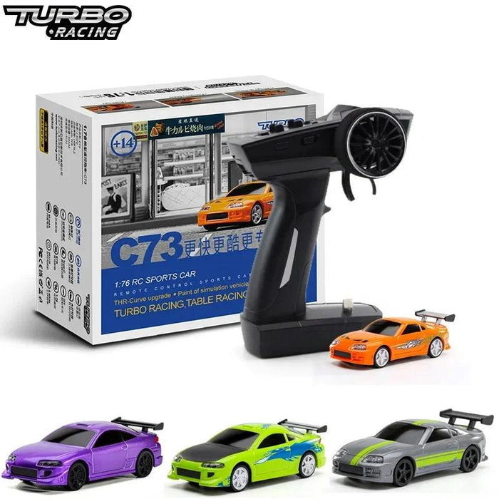 Turbo Racing 1:76 C64 C73 C72 C74 Drift RC Car with Gyro Radio Full - Lacatang Shop