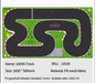 Illustration of a winding go-kart track with curves and a start line, ideal for RC Car Racing. Specs: "Product: LDARC Track Mat," "Size: 1600 x 900mm," "Material: Durable PK mesh fabric," "SKU: L0528," by Lacatang Shop, suitable for 1/64 scale vehicles.