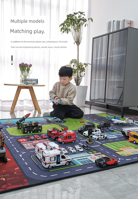 Carway Kids Play Mat Carpet for Home Parking Area