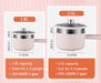 DMWD 1.8/2.5L Household Cooking Pot Electric Rice Cooker Mini Hot Pot Food Steamer Porridge Soup Pot Breakfast Maker Frying Pan - Lacatang Shop