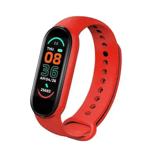 M6 Smart Watch Men Women Fitness Smart Bracelet Sports Band Heart Rate Sleep

M6 Smart Fitness Watch - Track Heart Rate & Sleep with this Innovative Smart Bracelet for Men and Women Other AliExpress Lacatang Shop 