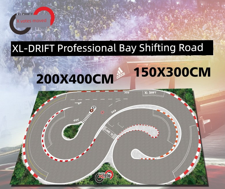 Jingshang Miniature Drift Racing Track Professional Artificial Terrain