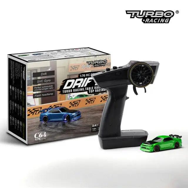 Turbo Racing 1:76 C64 C73 C72 C74 Drift Remote Control Car With Gyro - Lacatang Shop